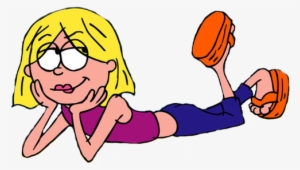 Png Transparent Lizzie Mcquire I Need To Sleep - Lizzie Mcguire Cartoon Girl #1643762
