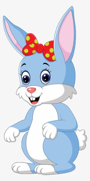 Bunny Clipart Baby Rabbit - Cute Baby Bunny Cartoon #1643872