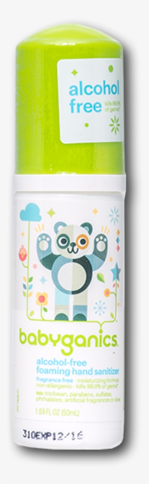 Babyganics Fragrance Free Foaming Hand Sanitizer #1643922