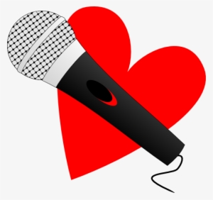 Microphone Clipart Cutie Mark - Red Heart Cutie Mark #1644014