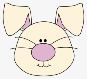 Bunny Face Clip Art - Rabbit Face Clip Art #1644079