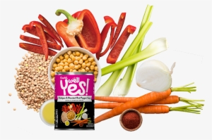 Chickpea & Roasted Red Pepper - Campbells Well Yes! Bisque, Tomato Carrot - 16.6 Oz #1644175