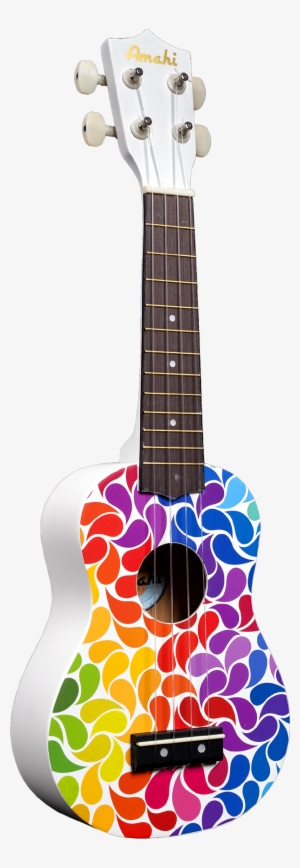 Rainbow Flower Ukulele - Rainbow Ukulele #1644900