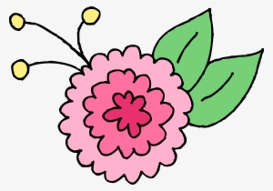 Cute Pink Chrysanthemum Flower - Chrysanthemum Clip Art #1645291