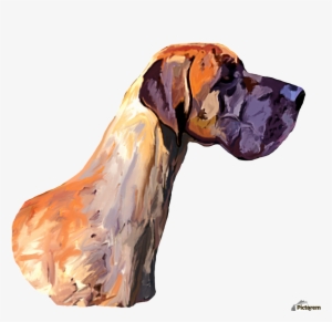 Great Dane Acrylic Print - Art #1645715 Great Dane Acrylic Print - Art #1645715