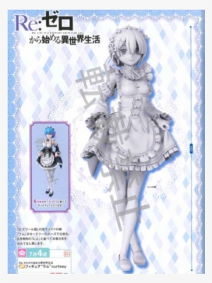 Emilia Sliver White Heat Resistant Straight Anime Daily #1646018