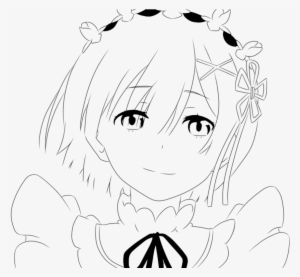 By Simeyy On Deviantart - Line Art Rem #1646295