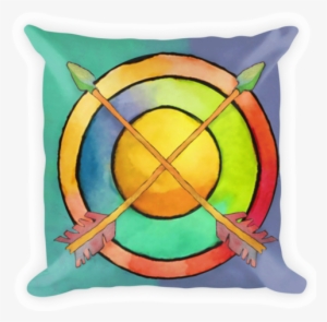 The Crossed Arrows - Pillow #1646781