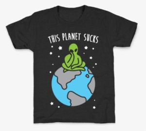 This Planet Sucks Kids T-shirt - Planet Sucks #1647224