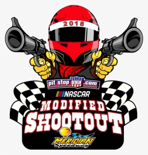 Com Nascar Modified Shootout - Decoration Vinyl Stickers Cowboy Bowling Pins Decoration #1647275