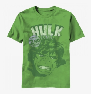 Incredible Hulk Smash 2nd Issue Cover T-shirt - X Men Jim Lee T Shirt #1648087