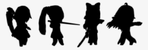 Puzzle Of Empires X Rwby Team Rwby Silhouette - Puzzle Of Empires Rwby #1648296