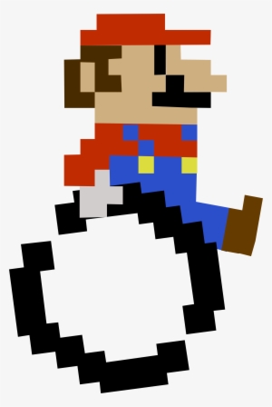 Mario Transparent 8 Bit #1648636