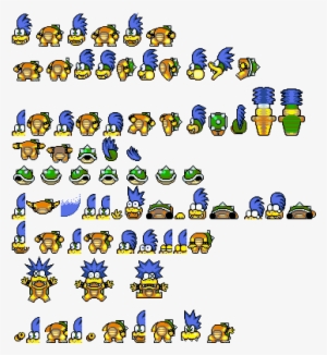 Trivia - Super Princess Peach Koopaling Sprites #1649041