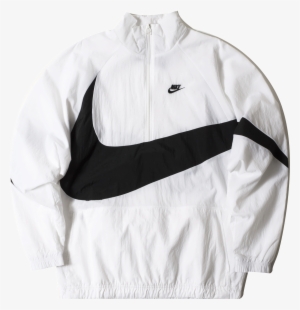 Swoosh Woven Halfzip Aj2696-100 - Nsw Vw Swoosh Woven Halfzip Jacket #1649179