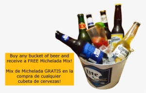Beerbucketmodifiedreal - Mixed Beer Bucket Png #1649335