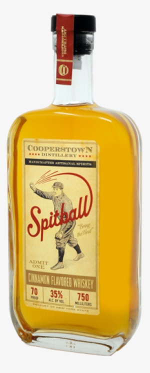 Spitball Cinnamon Whiskey By Cooperstown Distillery - Grain Whisky #1649355