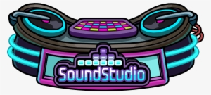 Dance Club Soundstudio Booth - Club Penguin Dance Club #1649711