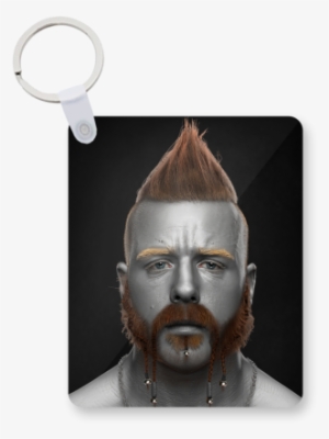 Sheamus Printed Keychain - Circle #1649761