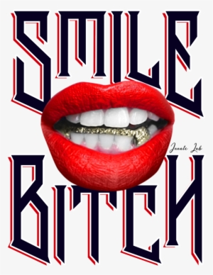 Smile Bitch Female Grillz Gold Lips Air Jordan 13 He #1649930