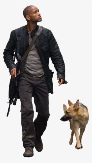 Share This Image - Will Smith I Am Legend Png #1650354