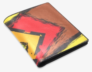 Yellow Brick Road Men's Leather Wallet - Triangle #1651563
