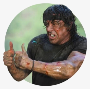 Rambo Says Ok - Sylvester Stallone Rambo Meme #1652032