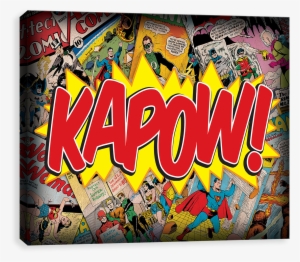 Kapow - Collage Comic De Dc Comics #1652179
