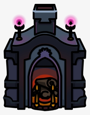 Spooky Hearth Icon - Chimenea Club Penguin #1652582