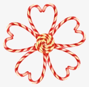 Cane Candy Stitching Flower Shape Decoration Png Transparent - Candy #1652722 Cane Candy Stitching Flower Shape Decoration Png Transparent - Candy #1652722