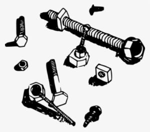 Nut Bolt Screw Computer Icons Astm A490 - Pile Of Nuts And Bolts Clipart #1653044