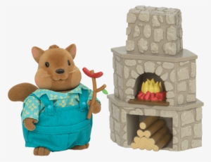 Patio Set & Outdoortm Fireplace - Lil Woodzeez Furniture Sets #1653237