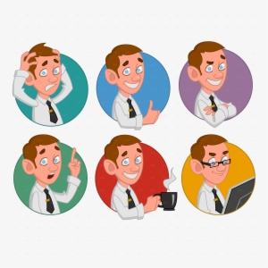 Avatars Of Office Worker Avatars Of Office Worker - Office Avatars #1653859