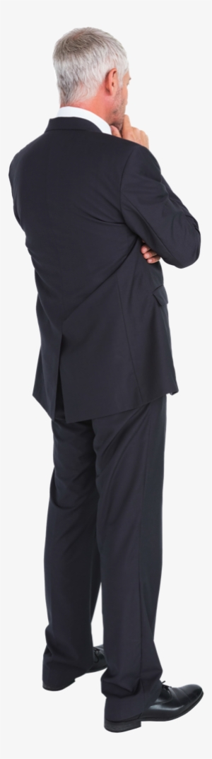 We Are Better Print Procurement - Man Back Suit Png #1653976