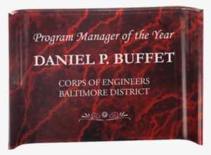 Crescent Acrylic Awards - Marble #1654320