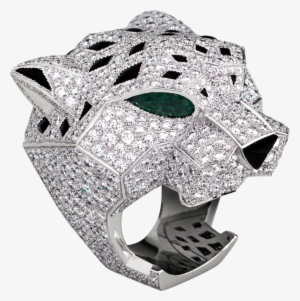 The Diamond And Onyx Panthère De Cartier Ring That - Jay Z Panther Ring #1654621