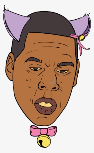 Adobe Illustrator Vector Of Jay-z In Kawaii Cat Girl - Library #1654710