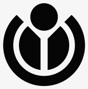 Black Wikimedia Logo - Wikimedia Foundation #1655305