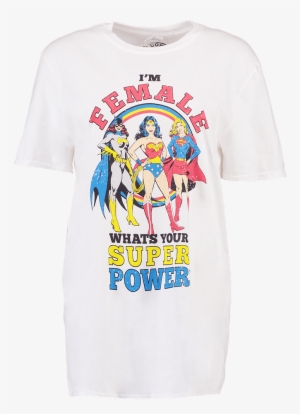 Lily I'm Female Wonder Woman T-shirt - Wonder Woman T-shirt #1655641