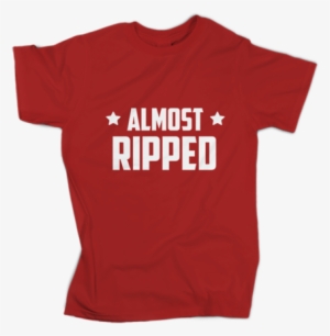 "ripped, Almost" Men's T-shirt - Red Afriica T Shirt #1656072
