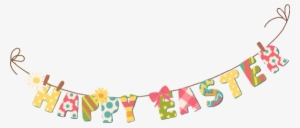 Banner Happyeaster Easter Bunnyrabbit Eastertime - Egg #1656089