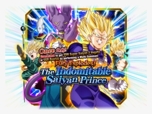 "fury Explodes The Indomitable Saiyan Prince" Summon - Dokkan Battle Gasha #1656243