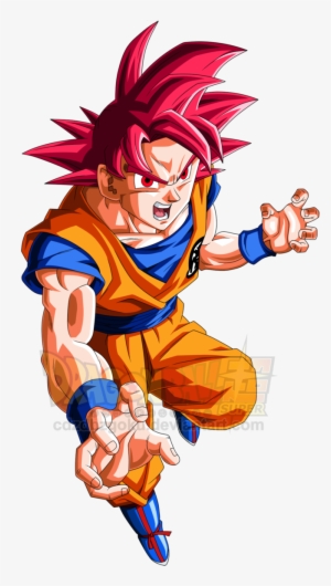As We All Know We Have Only Seen This Form Once And - Goku Ssj God Png #1656332
