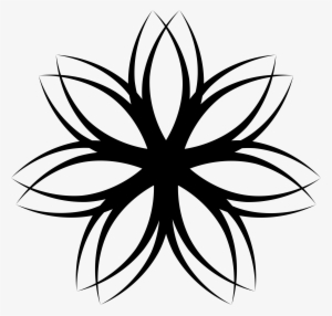 This Free Icons Png Design Of Flower Line Art 4 #1656356