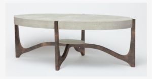 Dexter Cofffee Table Sand And Bronze Shagreen From - Coffee Table #1656359