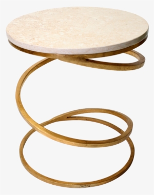The Incredtables - Gold Side Table Png #1656630