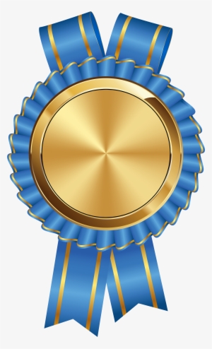 Seal Badge Gold Png - Gold And Blue Seal Png #1657227