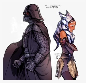 “i Would Never Let Anyone Hurt You, Ahsoka ” Part - Ahsoka And Anakin Fanart #1657882