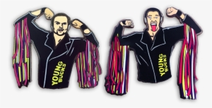 Young Bucks Superkick Png #1658030