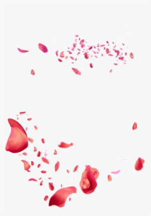 Red Petals Png Element #1658342